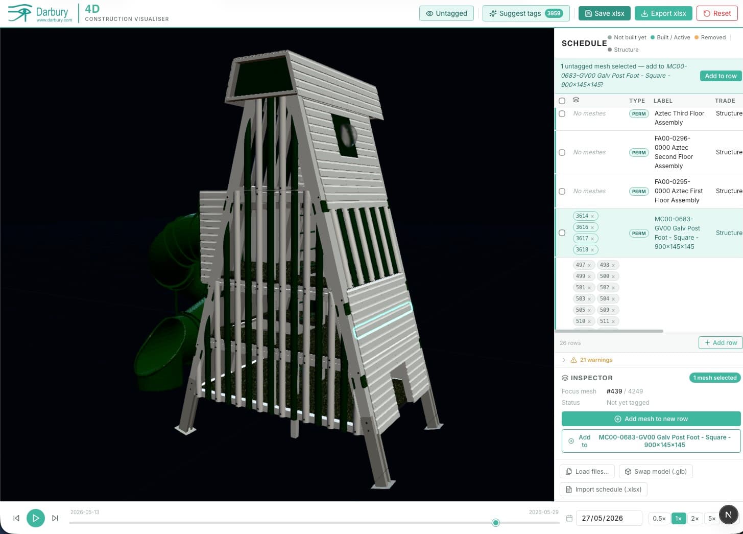 4D Construction Planner